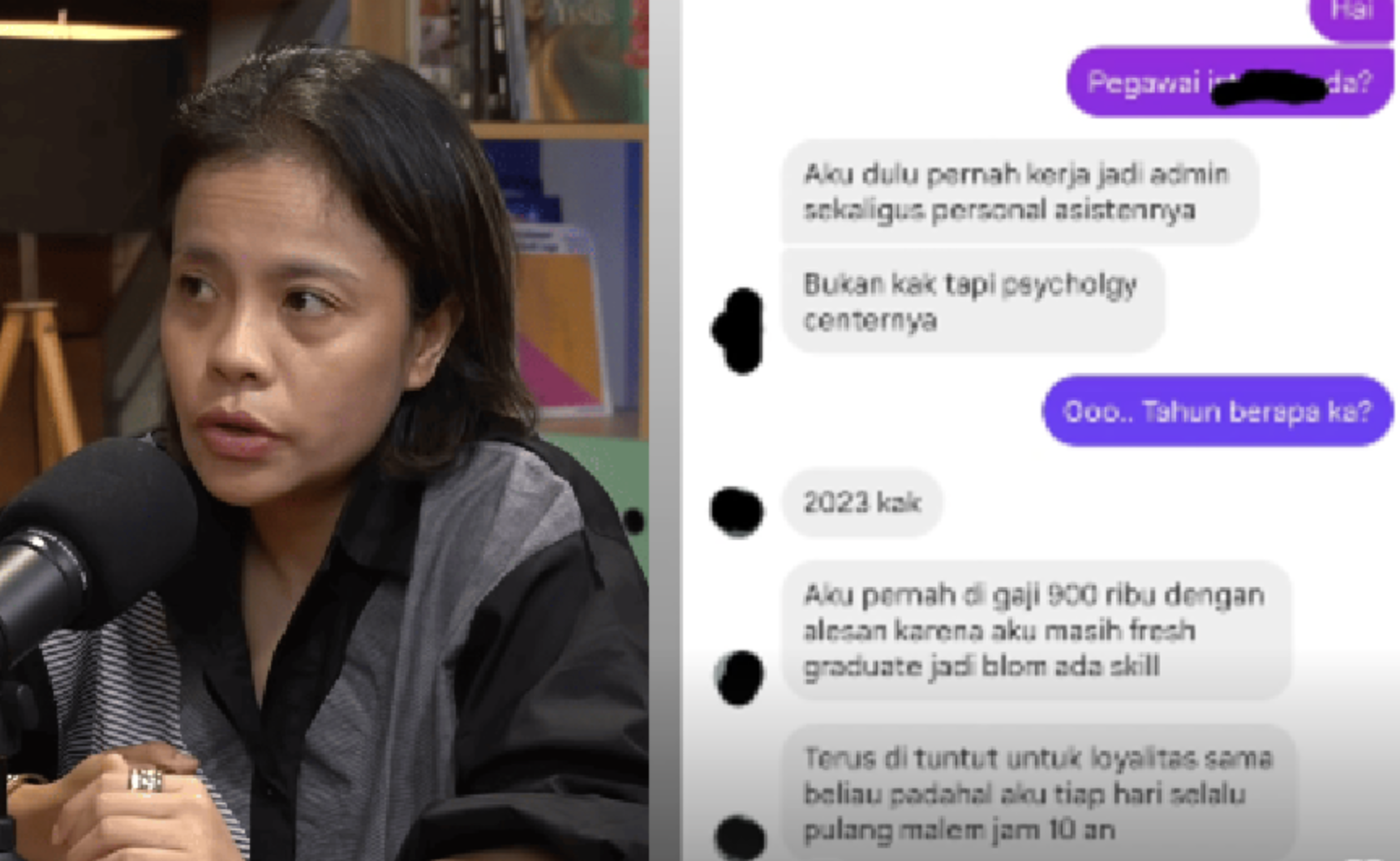 Mantan Aspri Bongkar Beban Kerja Gila di Kantor Psikolog Evi Santi Rahayu Istri Zendhy Kusuma